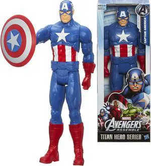 Titan Hero Series Captain America 12-inch Action Figure