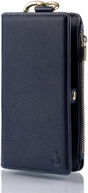 Musubo Business Multifunctional PU Leather with Card Slots Wallet Stand Full Body Shockproof Flip Protective Case for iPhone X / XS / XR / XS Max / 7 / 8 / 7 Plus / 8 Plus / 6 / 6S / 6 Plus / 6S Plus