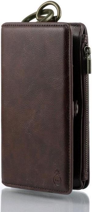 Musubo Business Multifunctional PU Leather with Card Slots Wallet Stand Full Body Shockproof Flip Protective Case for iPhone X / XS / XR / XS Max / 7 / 8 / 7 Plus / 8 Plus / 6 / 6S / 6 Plus / 6S Plus
