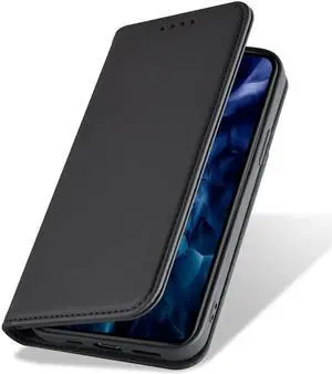 for iPhone 12 Pro / 12 Case Business Flip Magnetic with Multi-Card Slots Wallet Shockproof PU Leather Protective Case