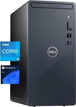 New Dell Inspiron 3910 Business Desktop Intel Core i5-12400 Intel UHD Graphics 16GB DDR4 RAM 512GB SSD 1TB HDD Plain DVD+/-RW, Wi-Fi 6  Windows 11 Pro