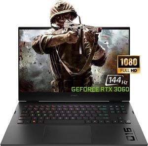 New HP OMEN Gaming Laptop 161 Full HD 144Hz NVIDIA GeForce RTX 3060 Intel Core i711800H 16GB DDR4 RAM 1TB SSD RGB keyboard Windows 11 Home Black