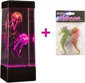 JINX Luminous Jellyfish Lamp - Seahorses Bundle