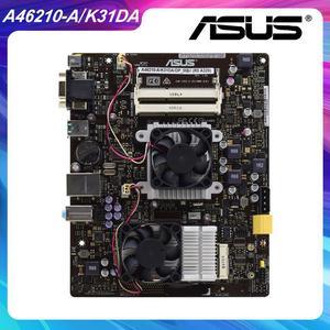 Mother board DDR3 Mini ITX Motherboard ASUS A46210-A/K31DA/DP_MB (R5 A320) Integrated Onboard CPU NM70 PCI-E 3.0 With Fan Combo