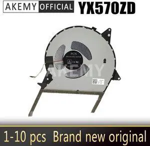 Laptop Cpu Fan For Asus VivoBook K570 K570U X570 X570UD YX570 YX570Z YX570ZD YX570UD Series Cpu Cooling Fan   10 PCS