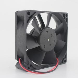 80mm fan    D08A-24TS2 8025 24V 0.23A 8CM two line drive cooling fan 80*80*25mm