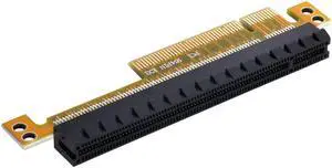 CYSM PCI-E Express 8x to 16x Extender Converter Riser Card Adapter Male to Female Extension