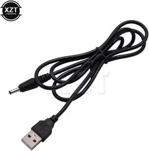 1pcs USB 2.0 A Male To 3.5x1.35mm 3.5mm Plug Barrel Jack 5V DC Power Supply Cord Adapter Charger Cable 3.5*1.35mm