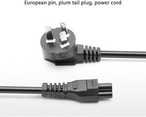 1.5M 3 Prong EU Plug Laptop PC AC Power Cord Cable For Toshiba HP Acer Asus Dell Samsung Laptop Adapter Charger Charger Wire