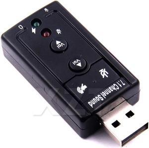AT FOR Mic Speaker Audio Headset Microphone USB 2.0 3.5mm Jack Converter  External USB AUDIO SOUND CARD ADAPTER VIRTUAL 10PCS