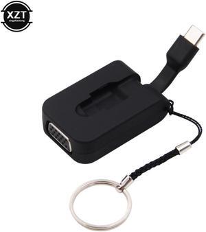 1080P USB 3.1 Type C to VGA Converter Male to Female USB-C to VGA Adapter Cable for Apple Macbook Chromebook Pixel Laptop