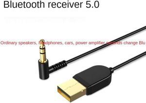 Bluetooth 5.0 Receiver Car AUX 3.5mm Jack Wireless Dongle Audio USB Transmitter 5.0 Hands-Adapter Stereo Music BT Mic H7E3