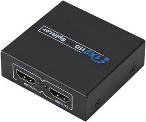 HDMI-compatible Splitter Full HD 1080p Video HDMI-compatible Switch Switcher 1X2 Split 1 In 2 Out for HDTV DVD