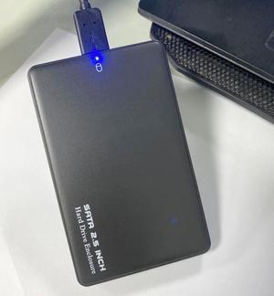 2.5inch USB 3.0 SATA Hd Box HDD Drive External HDD Enclosure Black Case Tool 5 Gbps Support UASP for SSD/ 2TB Hard Disk