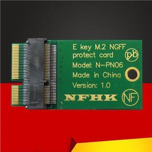 A+E Key E Key to M.2 NGFF Adapter Converter for M2 Wireless Network Card Test Protect M.2 WiFi Card Riser Expansion Add on Card