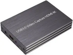 4K HDMI to USB 3.0 Video Capture Card Dongle 1080P 60fps HD Video Recorder Computer Components Hardware HDMI Video Capture Card 4K HDMI to USB 3.0 Video Capture Card Dongle 1080P 60fps HD Video Recorder Computer Components Hardware HDMI Video Capture Card