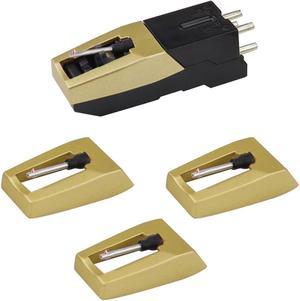 Record Player Needle, Upgraded Record Player Cartridge with Diamond Stylus Replacement for Crosley,Victrola, ION, LP