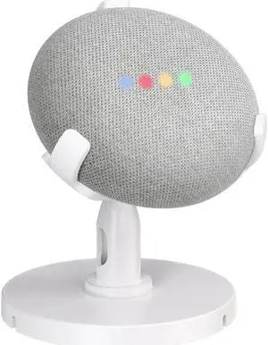 Table Holder for Google Home Mini Voice Assistants, 360 degree Rotated Desktop Stand Mount - Improves Sound Visibility and Appea Table Holder for Google Home Mini Voice Assistants, 360 degree Rotated Desktop Stand Mount - Improves Sound Visibility and Appea
