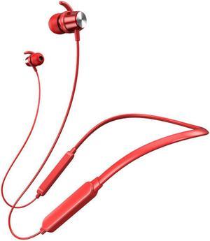 Bluetooth Earphone In-Ear Neck Hanging IPX5 Waterproof Sports Headset With Noise Cancelling Mic