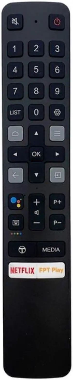 Remote Control RC901V FMR7 Voice Remote Control for TCL TV NEXFFLIX FFPT Play Fernbedienung