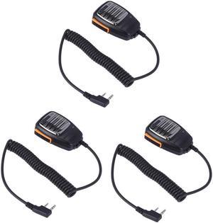 3X Speaker Microphone Microphone For Baofeng UV-5R UV5R UV-5RE UV-B6 BF-BF-UVB2 Baofeng Two-Way