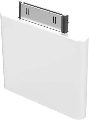 30 Pin Bluetooth 4.1 Audio Transmitter For Ipod Mini Ipod Classic Ipod Nano Touch (White)