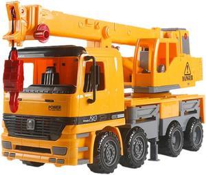 Friction Powered Crane Truck Vehicle Toy Construction Toy,Inertia Construction Vehicle Car Toy, Engineering Vehicle,Toys For Chi