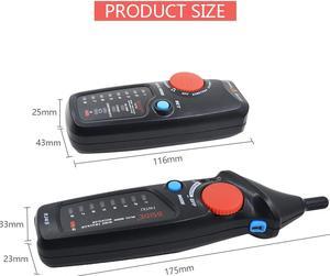 BSIDE  FWT82 traceur de câbles réseau professionnel, double Mode, Toner de fil RJ45 RJ11 Ethernet LAN, analyseur, détecteur, détecteur de ligne