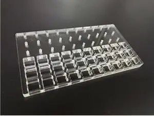 Plaque lubrifiante pour clavier mécanique, axe personnalisé, plaque d'huile, outil spécial, plaque d'arbre lubrifiante, testeur de commutateur acrylique Plaque lubrifiante pour clavier mécanique, axe personnalisé, plaque d'huile, outil spécial, plaque d'arbre lubrifiante, testeur de commutateur acrylique