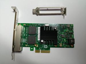 Carte réseau Gigabit 4 ports HP 366T, 1 go, avec déflecteur long et court, 816551-001, 811544-001