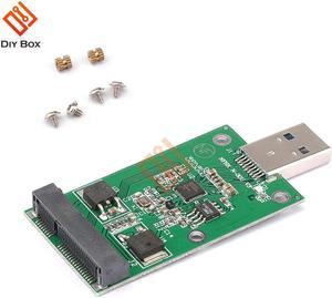 Mini USB 3.0 to PCIE mSATA External SSD PCBA Conveter Adapter Card mSATA SSD to USB 3.0 Adapter MSATA TO USB 3.0 PC Accessories