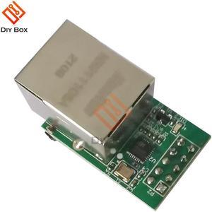 Ethernet Serial Port Transparent Transmission Module TTL to 10M Network RJ45 CH9120 Serial Server