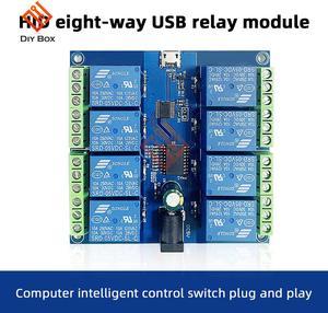 8-Channel 5V Relay Module HID Drive USB Control Switch Relays Board Power Supply for Electrical Appliance Dropship