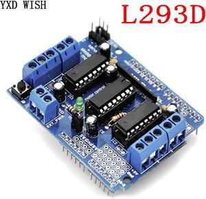 Panneau de commande de moteur L293D, panneau d'extension d'entraînement à 4 canaux pour arduino Mega2560