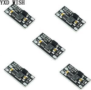 Mini convertisseur élévateur de tension, 5 pièces, 3V 3.2V 3.3V 3.7V 5V 9V à 12V, régulateur de tension, carte PCB, Module de batterie au Lithium