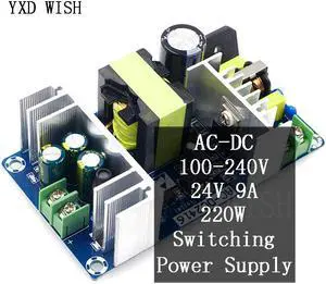 Module d'alimentation AC-DC AC 100-240V à DC 24V 9A 220W, Module d'alimentation à découpage isolé