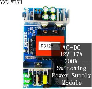 Module d'alimentation électrique, pour DC 12V 17a à AC 110V 220V, Module de carte AC-DC, alimentation isolée 200W