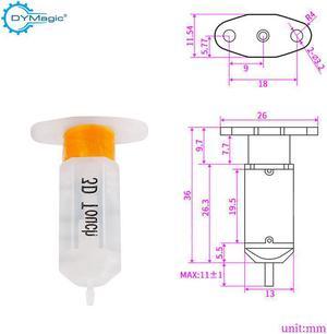 3D Printer TOUCH Sensor Auto Bed Leveling Sensor bltouch 3D Printer Parts Placa Mãe For Anet A8 Tevo Reprap MK8 i3 Ender 3 Pro