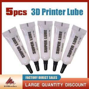 5PCS 3D Printer Parts Lubricating Oil Easy Threed Super Lube Gear Grease For Reduce Noise Good Lubrication Effect