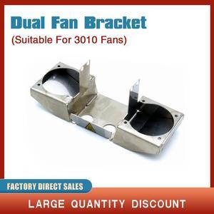 est 2017 3D Printer Accessories UM2+ Extruder Dual Fan Bracket Suitable for 3010 Fans Top Quality.