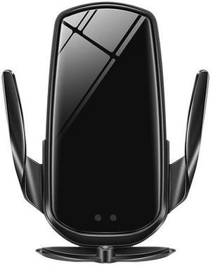 Chargeur sans fil pour voiture support de téléphone pour iPhone 13 11 12 Pro Qi Induction automatique fixation sur grille daération