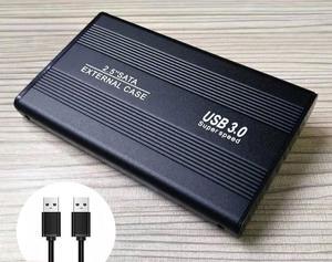 2.5-Inch SATA to USB 3.0 Tool-Free External Hard Drive Enclosure Optimized for SSD, Support UASP SATA III Black