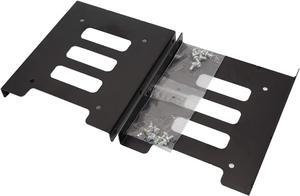 2.5 to 3.5 Hard Drive Adapter, SSD Mounting Bracket SSD HDD Metal Mounting Bracket (Pack of 2)