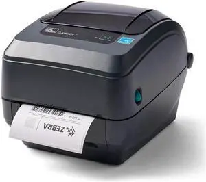 GX430t Monochrome Thermal Transfer Desktop Printer Print Width of 4 in USB Serial and Parallel Port Connectivity GX43-102411-000