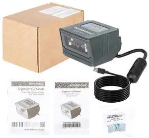 Datalogi,c Gryphon GFS4470 1D 2D Omni Directional Barco,de Scann,er W/ USB Cable US
