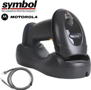 Sym,bol LS4278-SR20007ZZWR Wireless 1D USB Barc,ode Bluetooth Scann,er Cradle + Cable