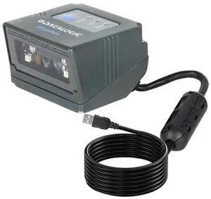 Data,log,ic GFS4450 ndustrial Fixed Mount 1D 2D IBarco,de Scann,er W/ RS232 Cable