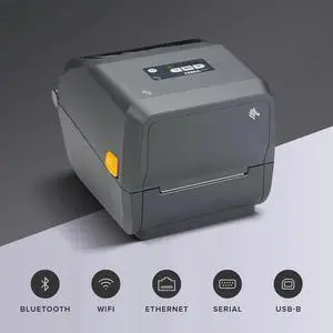 Printer with USB, Serial, or Ethernet Connectivity - Bluetooth Thermal Label Printer