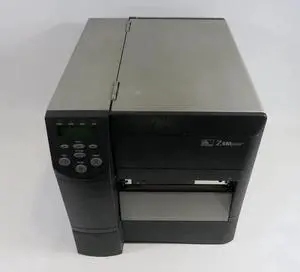 Ze bra Z6M Plus Z6M00-2001-0000 Label Thermal Printer 203DPI Parallel 6" Wide