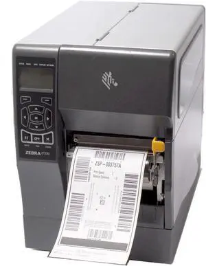 Ze bra ZT UPS ZT230 123100-200 Direct Thermal Label Printer Parallel Serial USB Peeler Rewinder